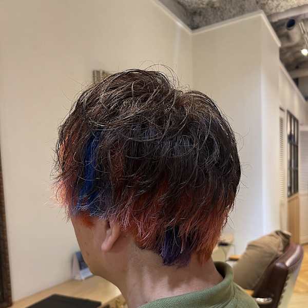 夏のインナーカラー