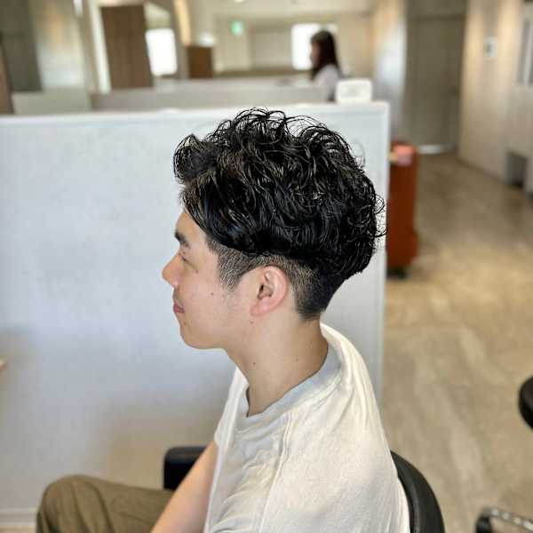 ウェーブパーマ