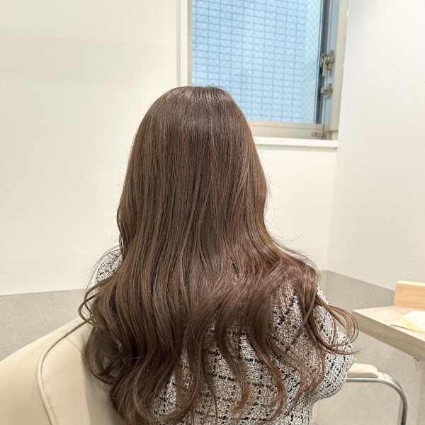 ブラウンベージュ/シークレットハイライト/ブリーチなしカラー