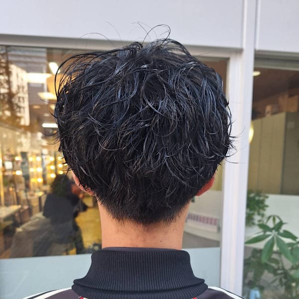 メンズパーマ|Hair & Nail Studio Bloom