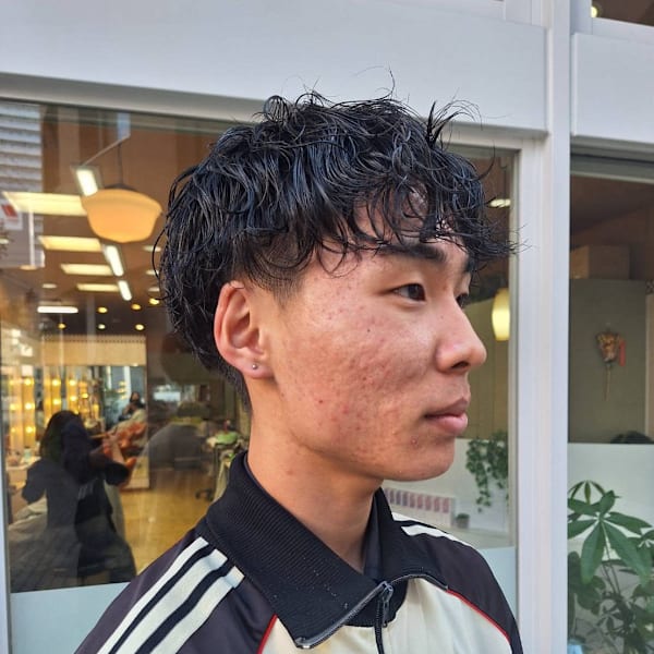 メンズパーマ|Hair & Nail Studio Bloom