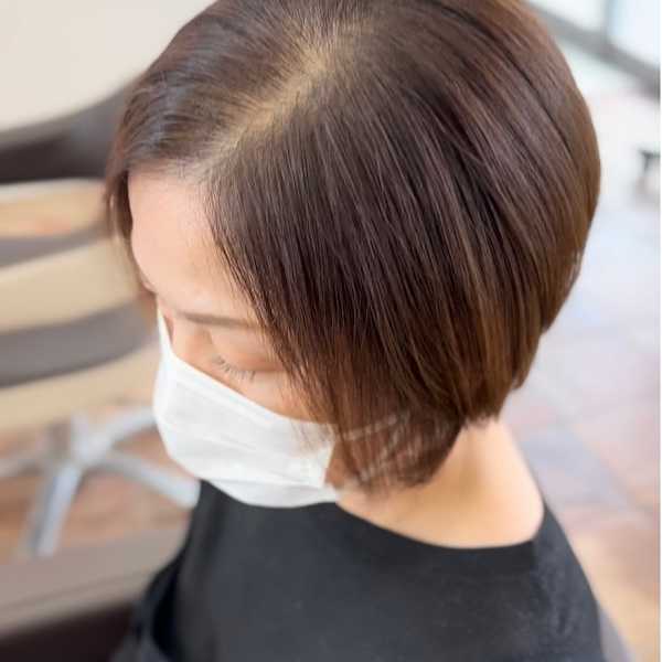 髪質改善ストレート