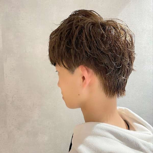 0代30代40代☆パーマを活かしたマッシュショート