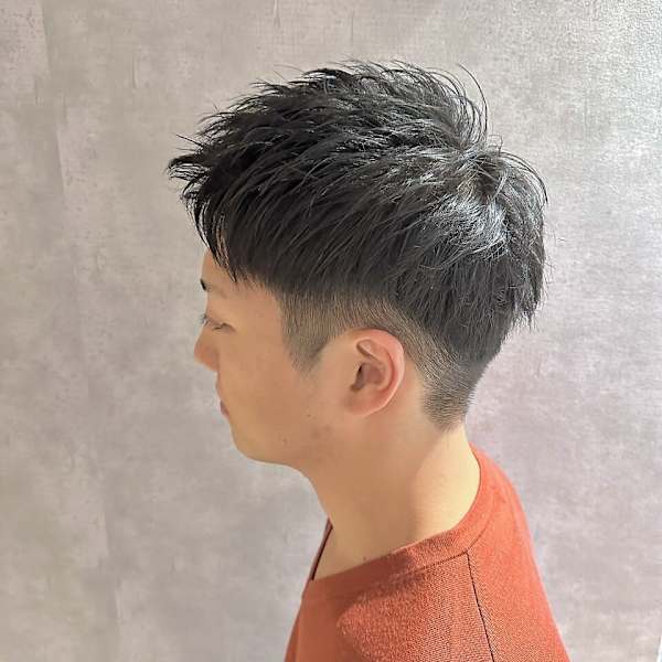 夏にオススメなアップバングショート