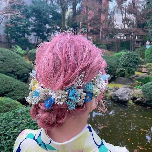 和装ヘアアレンジ