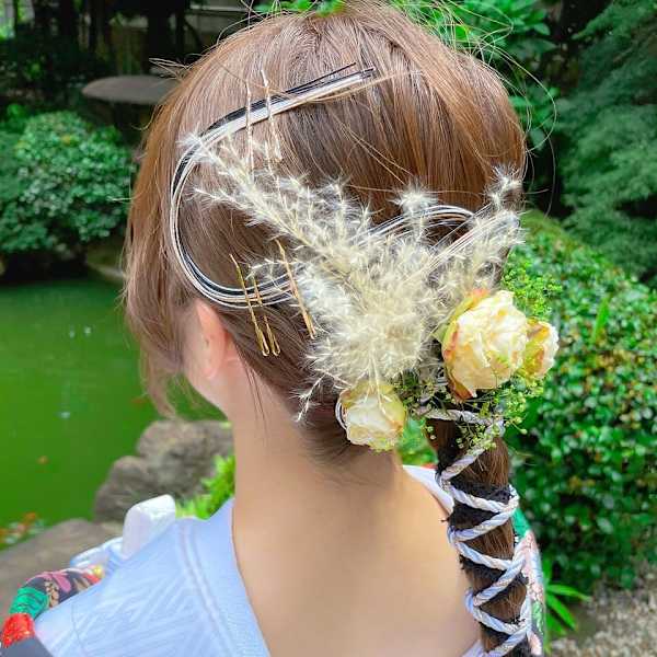 和装ヘアアレンジ
