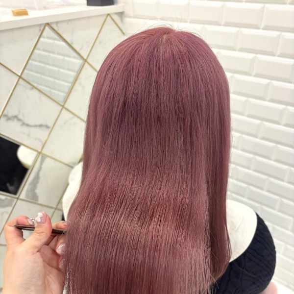 ブリーチ2回で透明感ピンクラベンダー*まゆ