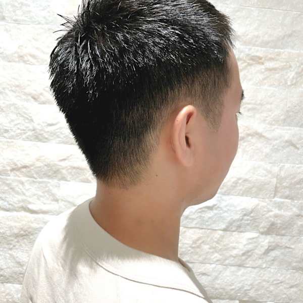 メンズベリーショート刈り上げグラデーション|QUARTER SEASONS 茗荷谷