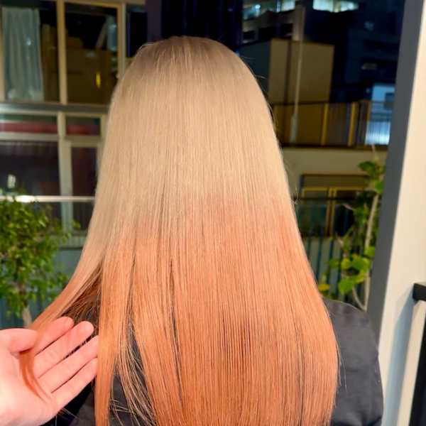 ルーツカラー　デザインカラー　ハイトーン　表参道/原宿