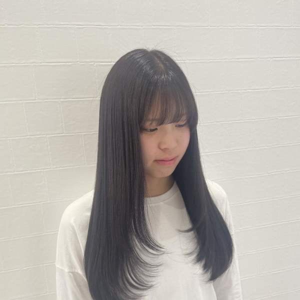 レイヤーカット/韓国ヘア/サイドレイヤー/ハイレイヤー