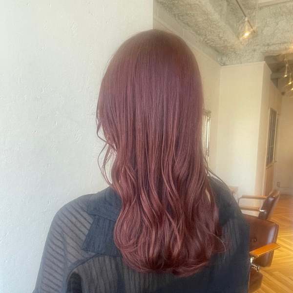 LOREN自由が丘*イメチェン!お洒落なモーヴピンクカラー