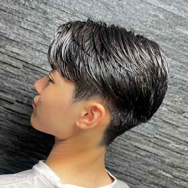 直毛必見！エレガントフェザーパーマ！