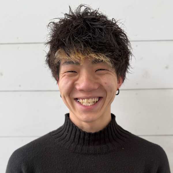 HAIR BRAND Jin Vert【ジンヴェール】のスタッフ紹介。藤本 空知
