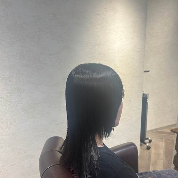 ウルフカット✕縮毛矯正