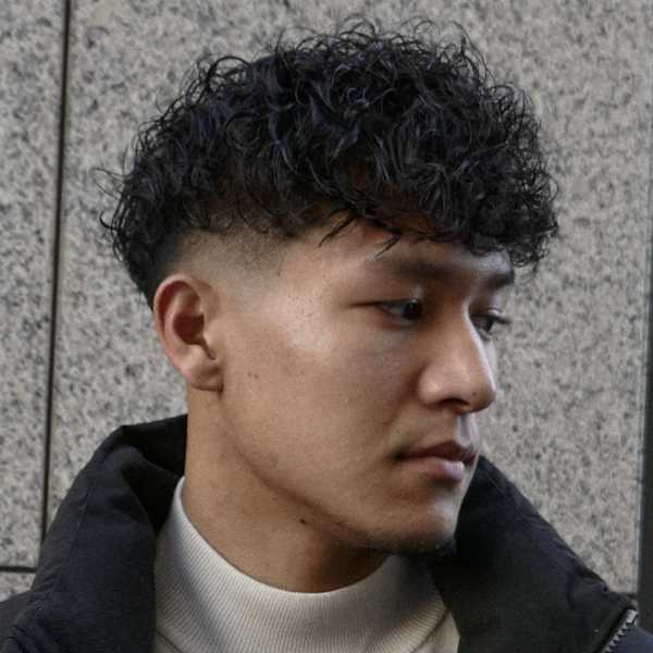 スペインカール|LOUWE by fifth立川北口［メンズサロン]