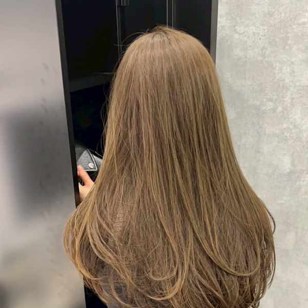 ハニーベージュカラー&レイヤーカット/大通駅個室サロン|【全席半個室サロン】髪質改善N° sopo 札幌/share salon JAM札幌