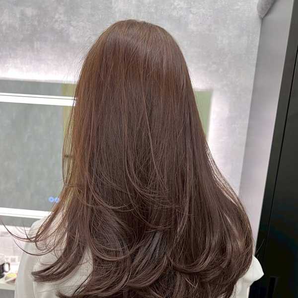 大人レイヤーカット&髪質改善グレーベージュ/大通駅個室サロン|【全席半個室サロン】髪質改善N° sopo 札幌/share salon JAM札幌