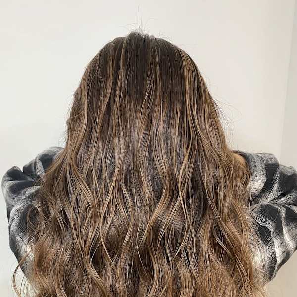 ミルクティーブラウン バレイヤージュ