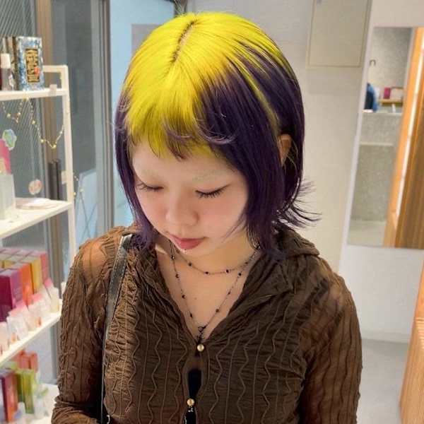 【hinari】ルーツカラー/ツートンカラー/デザインカラー