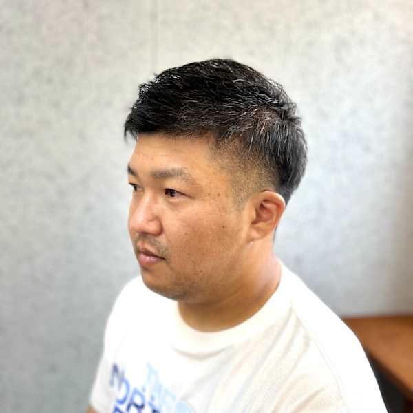 すっきりナチュラルツーブロック