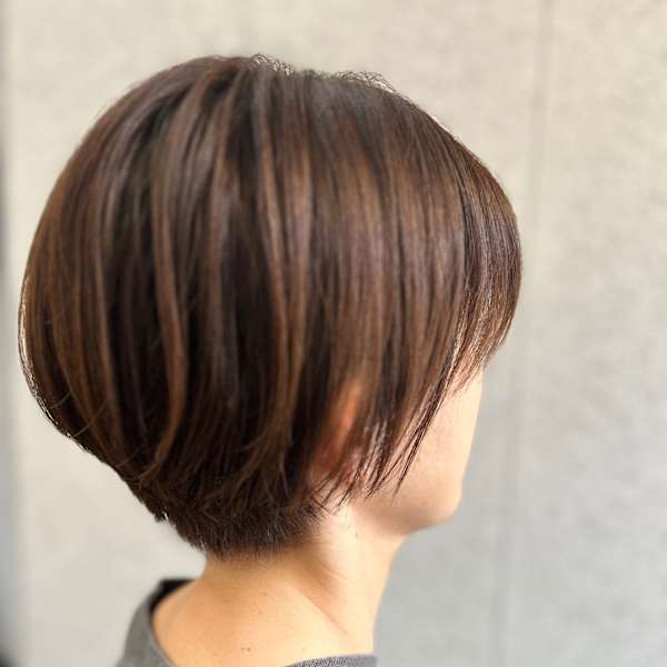 首元すっきり大人ショート