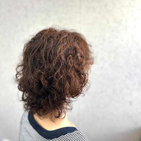 華やかくるっと大人パーマ