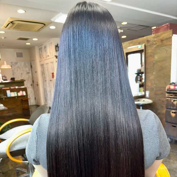 シルキーストレートロング