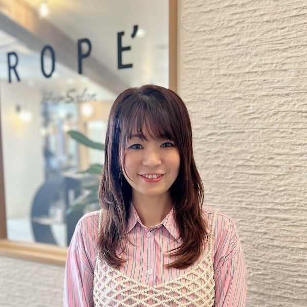 HAIR SALON ROPE’【ヘアーサロンロペ】のスタッフ紹介。Nanako