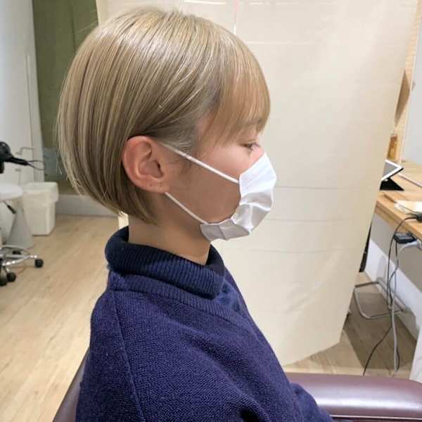 【ショート・ショートボブ・ボブ・切りっぱなし】