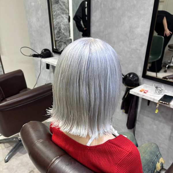 ホワイトカラー×ブリーチ3回