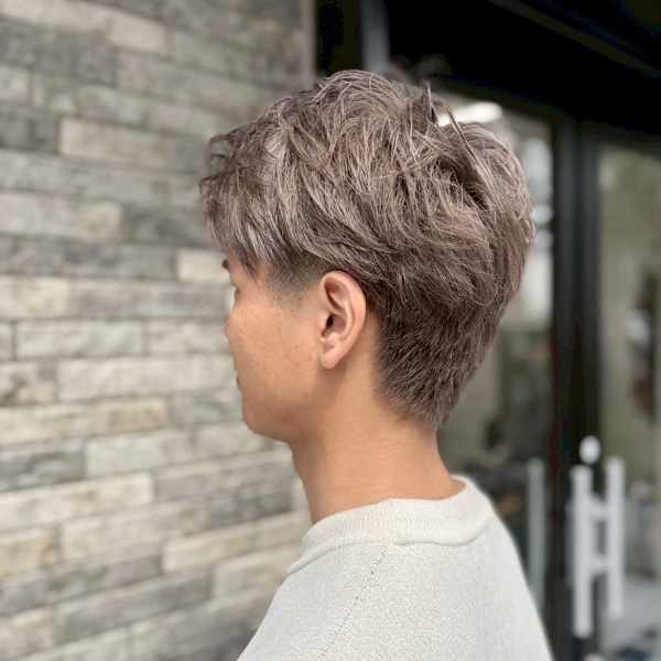 メンズブリーチカラー