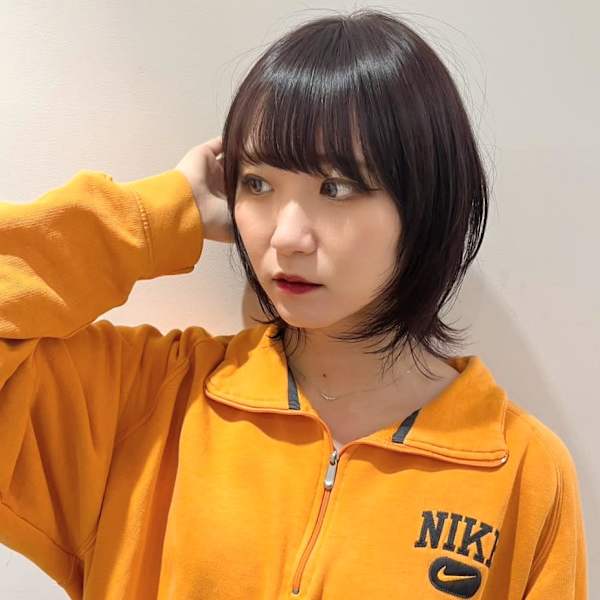 ラベンダーカラー ショートボブ レイヤー ウルフカット|Ai WilL