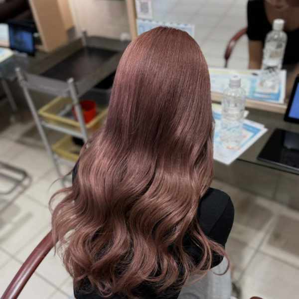 可愛らしさ全開！ピンクベージュ