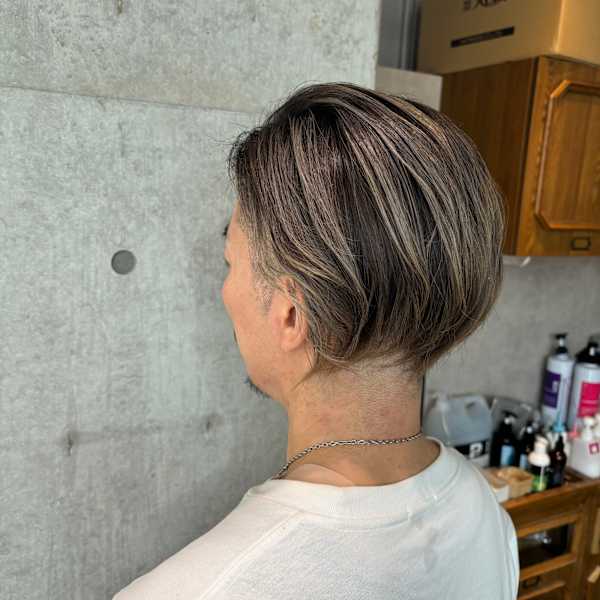 メンズ　ハイライトカラー|jujur