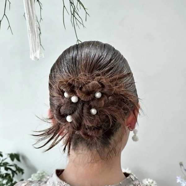 《花屋併設の美容院》結婚式お呼ばれセット