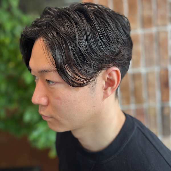 ニュアンスパーマセンターパート|Grooming＆Hair Salon SKY 南口店