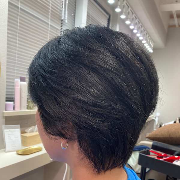 スッキリ爽やかショートスタイル♪