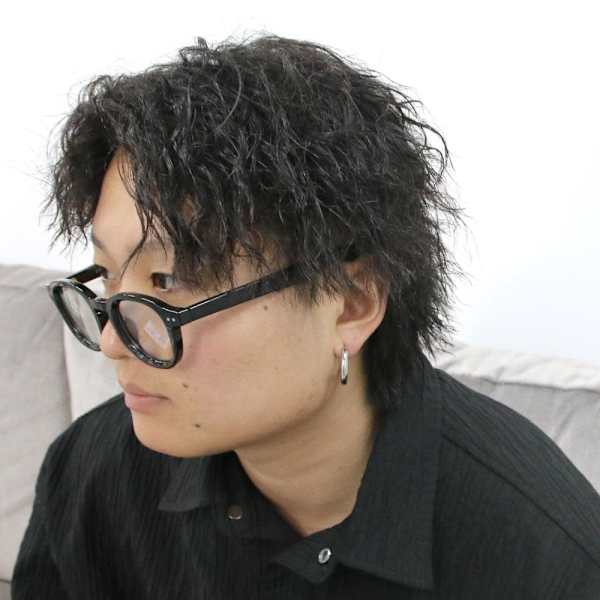 ツイストスパイラル×ウルフ|Shindy BARBER & MEN's STYLE SHOP