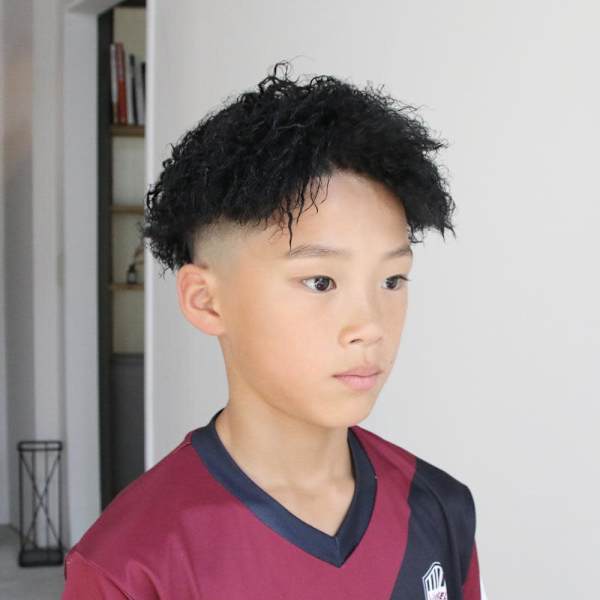 ハードツイスト×フェードスタイル|Shindy BARBER & MEN's STYLE SHOP