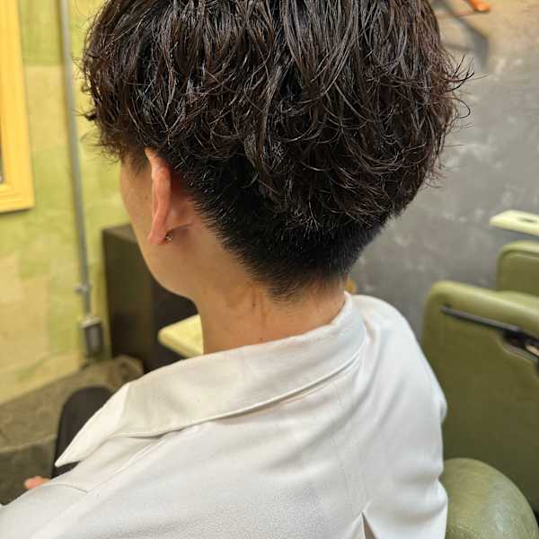 メンズスタイル ソフトツイストパーマ|GRACE MAN CAFE