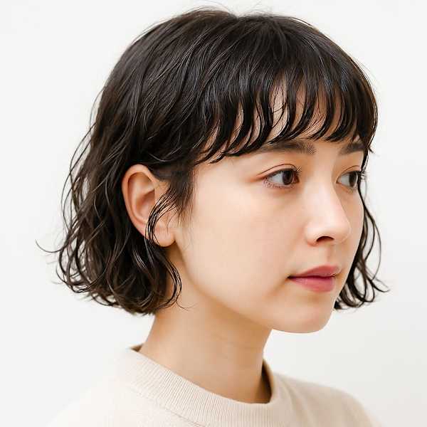 原宿レイヤーボブスパイラルパーマボブパーマ20代30代40代