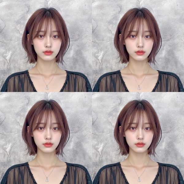 シアーレイヤーミディ×韓国ニュアンスバング|WE RULE 栄町店