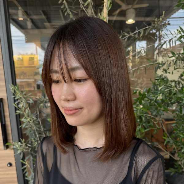 髪質改善ストレート