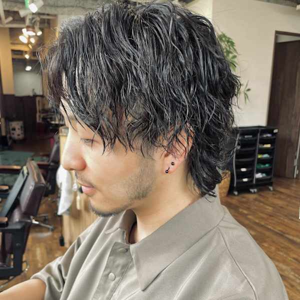 ツイストパーマミディアム【飯田淳平】|Re:ta Hair