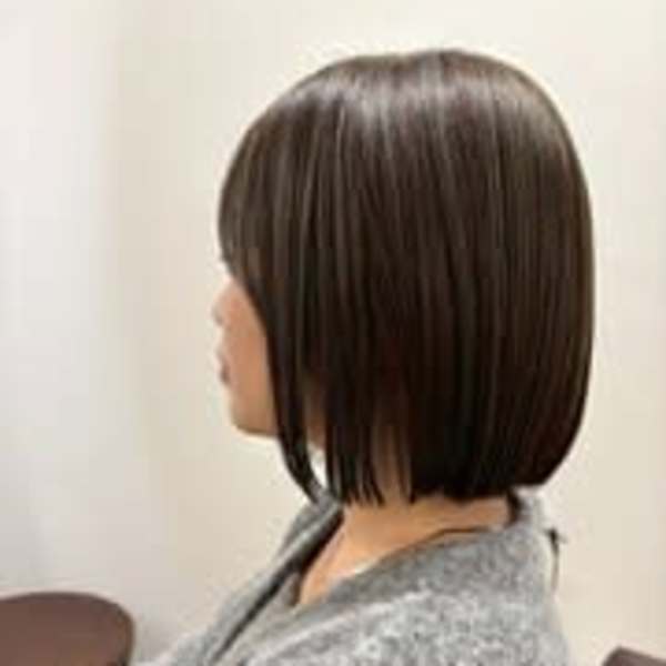 きりっぱなしボブ|N° jemica 札幌 【ナンバー ジェミカ】髪質改善＆ダブルカラー