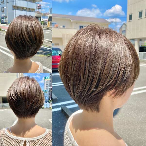 マッシュショートスタイル
