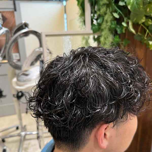 スパイラルパーマ