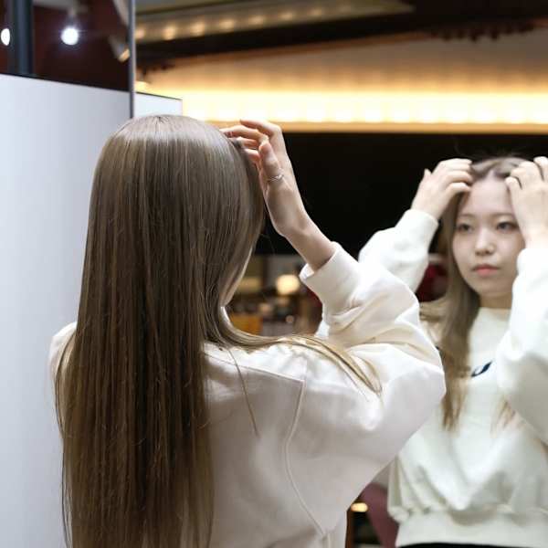 ダブルカラー+ロングレイヤー