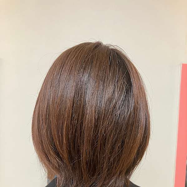 ローレイヤーマッシュボブ