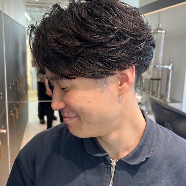 【爽太指名限定】似合わせカット＋毛流れフェザーパーマ|Lond ciel 横浜